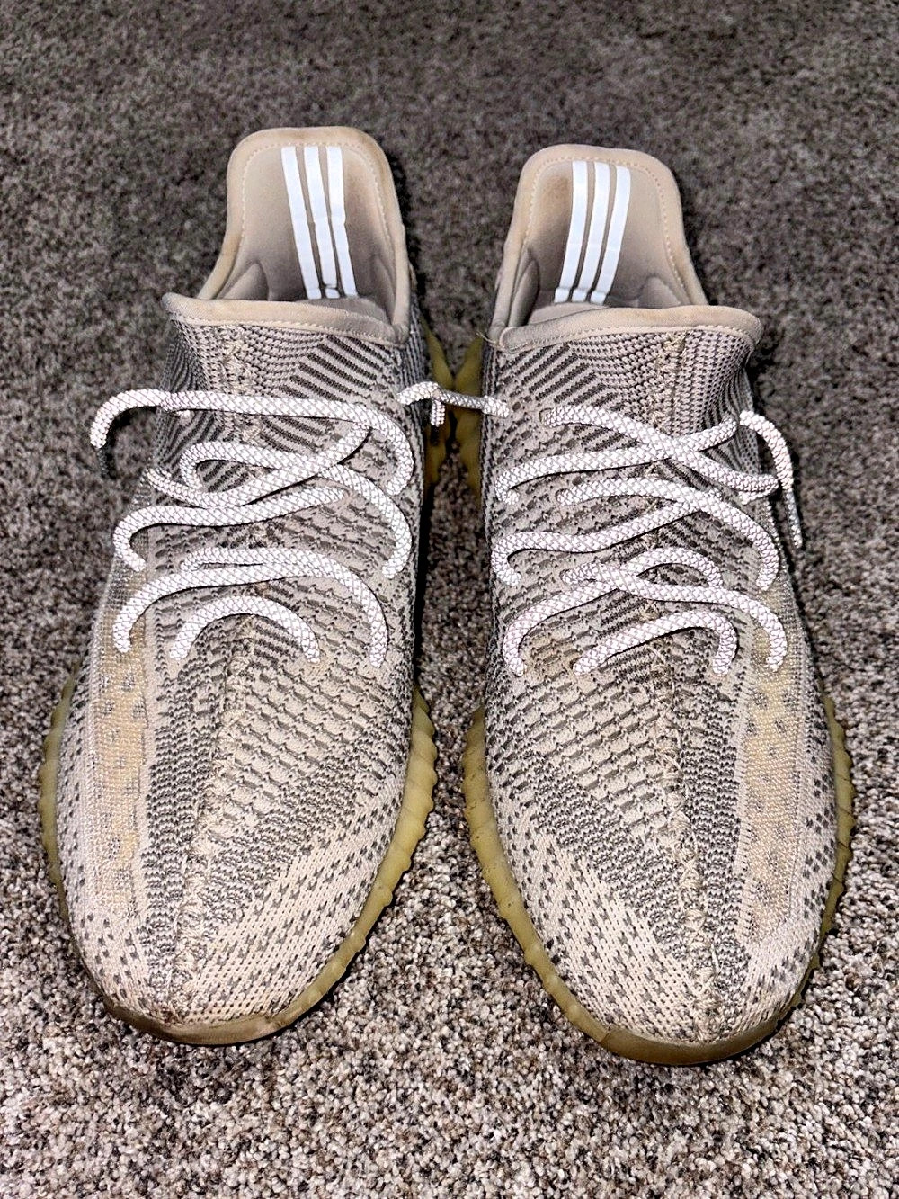 adidas Yeezy Boost 350 V2 Men's Sneakers Static Non-Reflective 2023 US 12